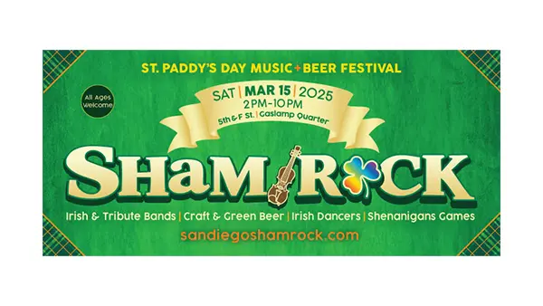 San Diego St. Patrick's Day Sponsor - Shamrock