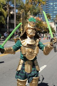 San Diego St. Patrick's Day Parade Media Gallery Irish Samurai Darth Vader