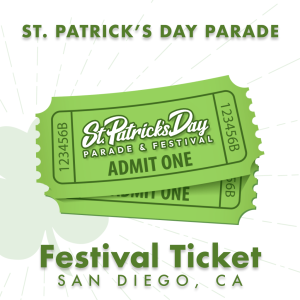 San Diego St. Patrick's Day Parade & Festival Tickets